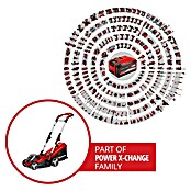 Einhell Power X-Change 18V Akku-Rasenmäher Rasarro 36/34 (36 V, 2 Akkus, 3 Ah, Schnittbreite: 34 cm) | BAUHAUS