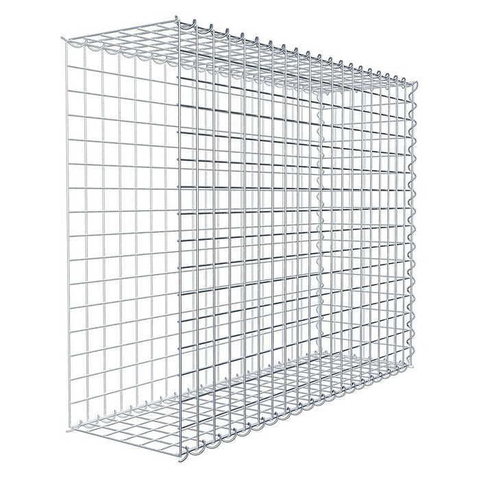 Gabiona Gabione Typ 2 (Zum Anbau in der Länge, 100 x 30 x 80 cm, Stahl, Maschenbreite: 50 mm, Maschenhöhe: 50 mm, Spirale) | BAUHAUS