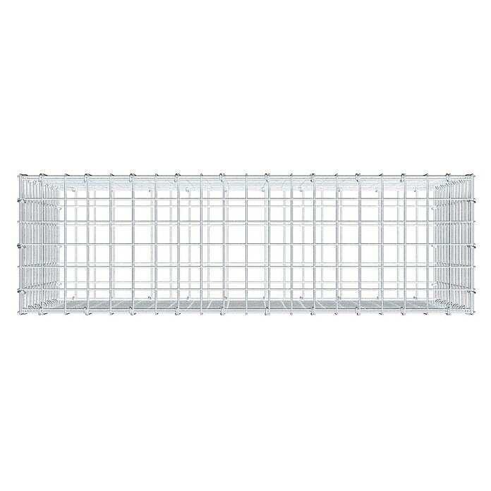 Gabiona Gabione (100 x 30 x 60 cm, Stahl, Maschenbreite: 50 mm, Maschenhöhe: 50 mm) | BAUHAUS