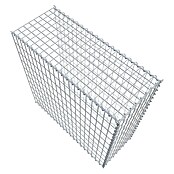 Gabiona Gabione Typ 2 (Zum Anbau in der Länge, 100 x 40 x 100 cm, Stahl, Maschenbreite: 50 mm, Maschenhöhe: 100 mm, Spirale) | BAUHAUS