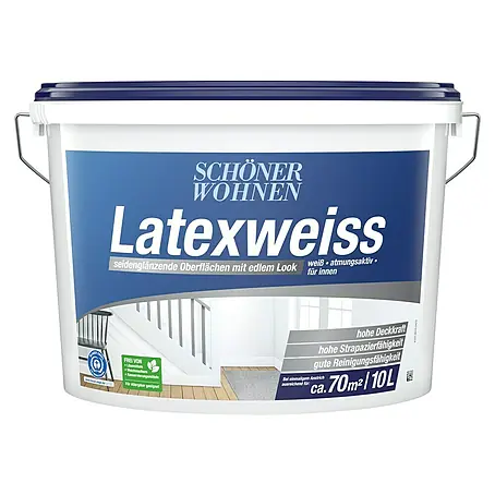 SCHÖNER WOHNEN-Farbe  Latexfarbe Latexweiß