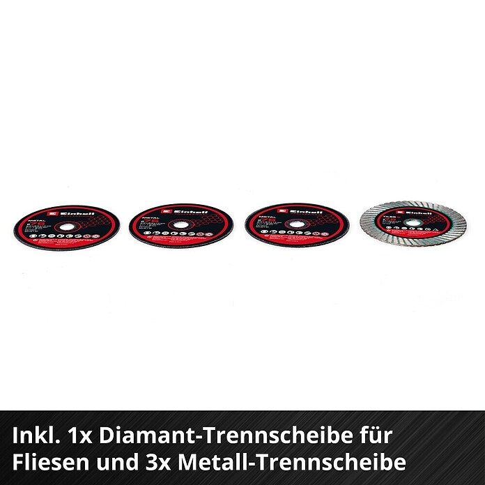 Einhell Professional Power X-Change 18V Akku-Trennschleifer TP-CO 18/76-C Li BL - Solo (18 V, Ohne Akku) | BAUHAUS