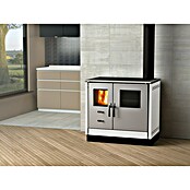 Firefix Küchenherd Maas (8,3 kW, Raumheizvermögen: 169 m³, Weiß) | BAUHAUS