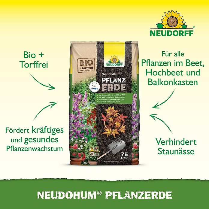 Neudorff NeudoHum Pflanzerde (75 l)