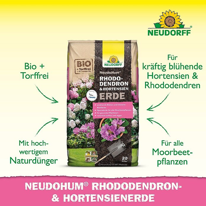 Neudorff NeudoHum Hortensienerde (20 l)