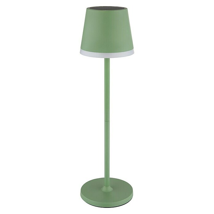 Globo Solarna stolna svjetiljka  (Zelena, Topla bijela, IP44, Ø x V: 11 x 41 cm) | BAUHAUS