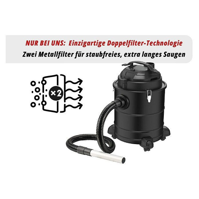 Valo Aschesauger Premium (1 800 W, 20 l, Blasfunktion) | BAUHAUS