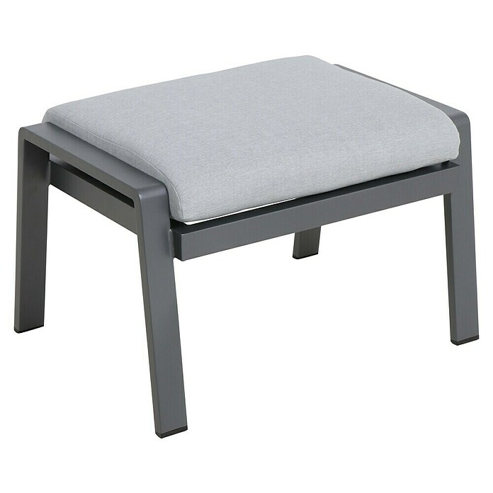 Conjunto de muebles Olivia (8 pzs., Aluminio, Antracita) | BAUHAUS