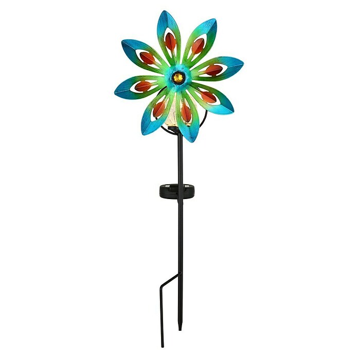 Globo Solarna svjetiljka sa šiljkom za zemlju  (0,02 W, D x Š x V: 200 x 90 x 500 mm, Raznobojno, IP44) | BAUHAUS