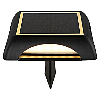 Globo Aplique solar para exterior Pared & suelo (1,2 W, L x An x Al: 14 x 14 x 3,6 cm, IP65, 200 lm, Forma: Cuadrado)