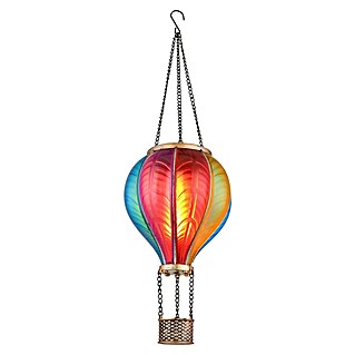 Globo Solarhanglamp Ballon (Zwart / Goud, IP44, Ø x h: 14 x 46,5 cm)