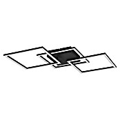 Trio Leuchten LED-Deckenleuchte Trail (31 W, L x B x H: 74 x 35 x 7 cm, Schwarz, Warmweiß) | BAUHAUS