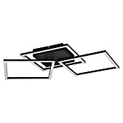 Trio Leuchten LED-Deckenleuchte Trail (31 W, L x B x H: 74 x 35 x 7 cm, Schwarz, Warmweiß) | BAUHAUS