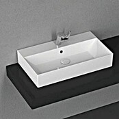 Lavabo pequeño Bruselas (An x L: 70 x 42 cm, Porcelana sanitaria, Blanco)