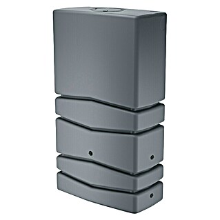 Regentonne Aqua Tower (350 l, Hellgrau)