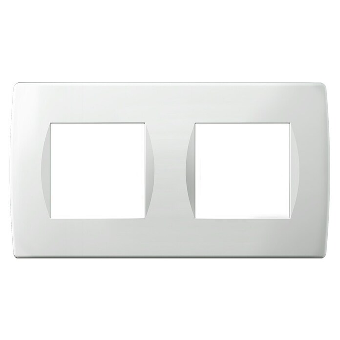 TEM Čatež Pokrivni okvir Soft za modularne vtičnice in stikala (Bela ...
