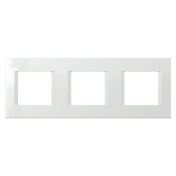 TEM Čatež Pokrivni okvir Line za modularne vtičnice in stikala (Bela ...