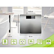 Digitale Personenwaage Style Sense Safe 300 (34 x 39 x 3,5 cm, Silber) | BAUHAUS