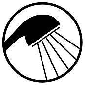 Handbrause Eco Tre (Durchmesser: 10,7 cm, Chrom) | BAUHAUS