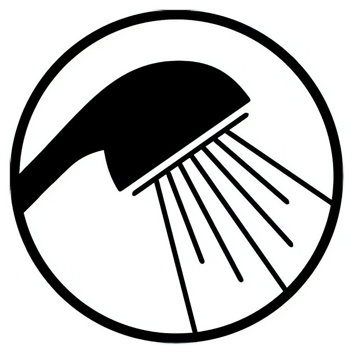 Handbrause Eco Tre (Durchmesser: 10,7 cm, Chrom) | BAUHAUS