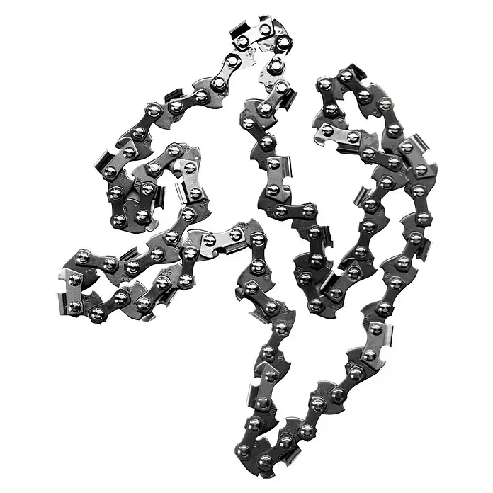 Stiga Sägekette 14" - Passend für: Stiga Benzin-Kettensäge CS 540 - Silberne Metall-Kettensägenkette mit scharfen Schneidezähnen.