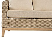 Sunfun Conjunto de muebles Lola (6 pzs., Ratán sintético/Madera de acacia, Marrón) | BAUHAUS