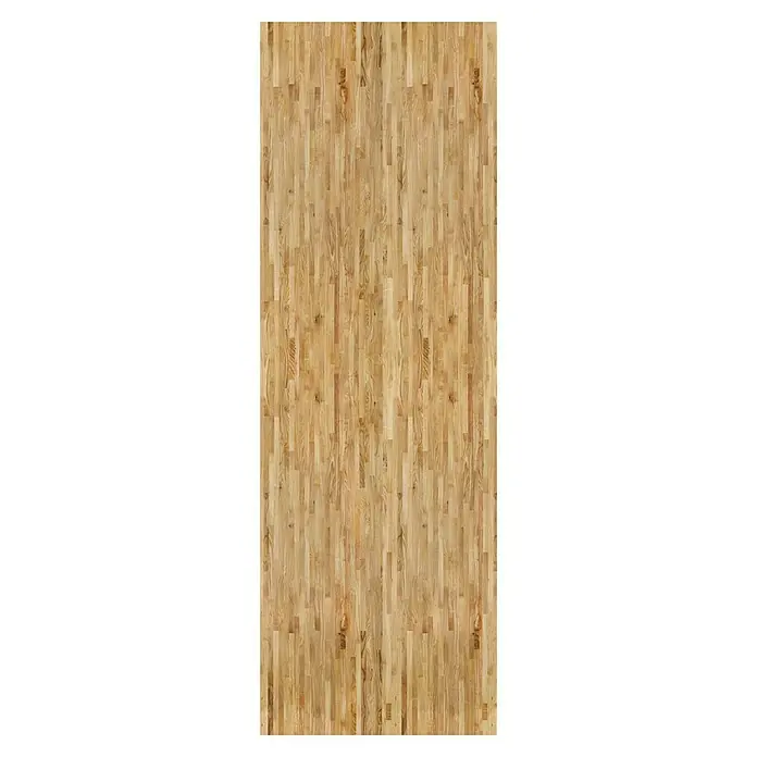 Lámina decorativa autoadhesiva vinílico para encimera - 65 x 200 cm, Malmo natural - Diseño de parquet de madera clara con vetas naturales y sutiles variaciones de color, ideal para interiores modernos o rústicos.