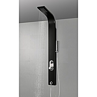 Aurlane Duschpaneel Care Black (Höhe: 150 cm, Schwarz)
