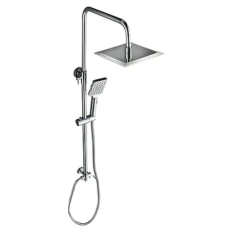 Aurlane  Duschsystem Bayala Square Chrome 118