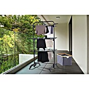 Leifheit Tendedero de torre Comfort 420 Black (Longitud cuerda de tender: 42 m, L x An x Al: 76,5 x 70 x 145 cm, Negro) | BAUHAUS