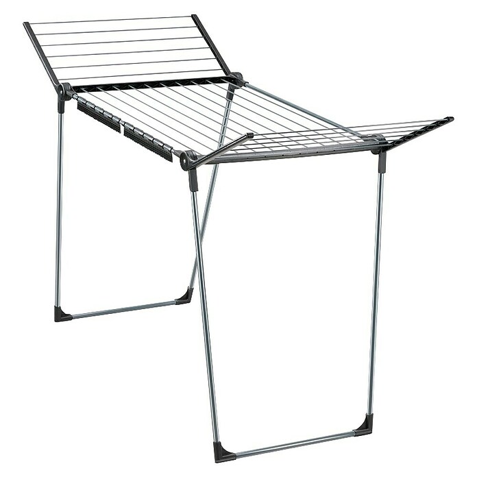 Leifheit Flügel-Wäscheständer Pegasus 180 Solid Black (Länge Wäscheleine: 18 m, Schwarz, B x T x H: 157 x 66 x 87 cm) | BAUHAUS