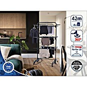 Leifheit Tendedero de torre Comfort 420 Black (Longitud cuerda de tender: 42 m, L x An x Al: 76,5 x 70 x 145 cm, Negro) | BAUHAUS