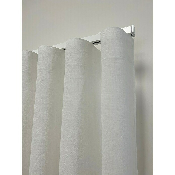 Cortina plisada onda perfecta Vivaia (An x Al: 330 x 290 cm, 100% poliéster, Blanco) | BAUHAUS