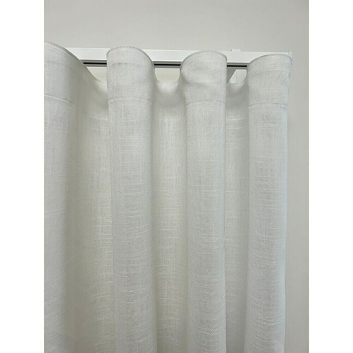 Cortina plisada onda perfecta Kyos (An x Al: 330 x 290 cm, 100% poliéster, Blanco) | BAUHAUS
