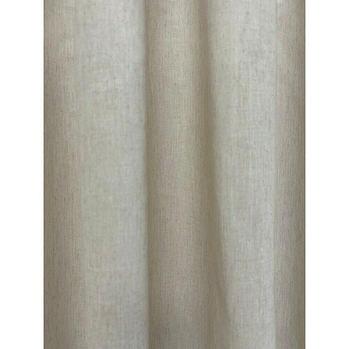 Cortina plisada onda perfecta Casanova (An x Al: 330 x 290 cm, 50% poliéster 50% algodón, Lino) | BAUHAUS