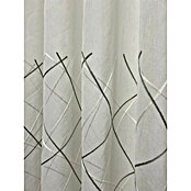 Cortina plisada onda perfecta Bordada (An x Al: 330 x 290 cm, 100% poliéster, Gris) | BAUHAUS