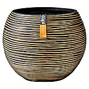 Capi Europe Bloempot (Ø x h: 21,5 x 18 cm, Gold black) | BAUHAUS
