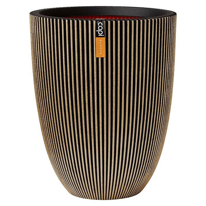 Capi Europe Bloempot (Ø x h: 46 x 58 cm, Black gold) | BAUHAUS