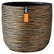 Capi Europe Bloempot (Ø x h: 17,2 x 15 cm, Gold black) | BAUHAUS