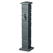 3P Technik Wasserzapfstelle Romana (Black Granitfarben, Höhe: 110 cm, Ausstattung: Wasserhahn)