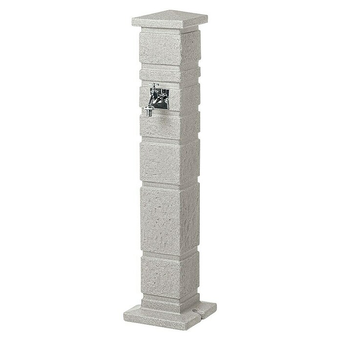 3P Technik Wasserzapfstelle Romana (Granitfarben, Höhe: 110 cm, Ausstattung: Wasserhahn)