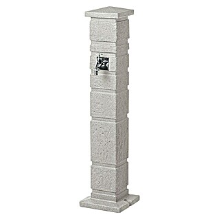 Arves Wasserzapfstelle Romana (Granitfarben, Höhe: 110 cm, Ausstattung: Wasserhahn)