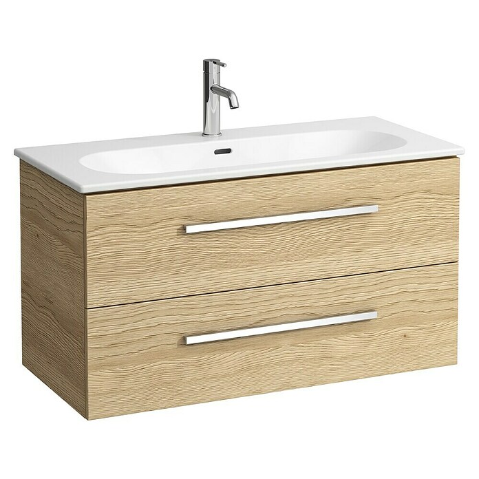 Laufen Badmöbel-Set LUA (Eiche, 100 cm) | BAUHAUS