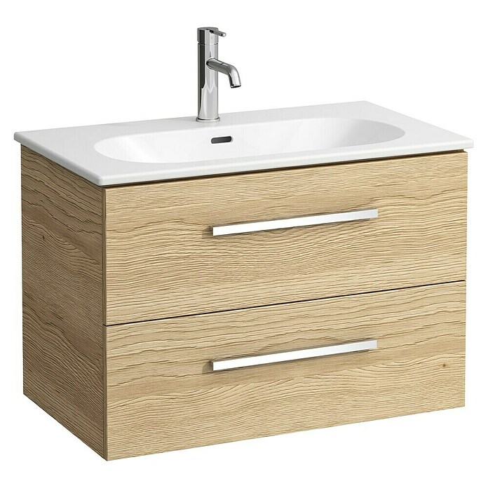 Laufen Badmöbel-Set LUA (Eiche, 80 cm) | BAUHAUS