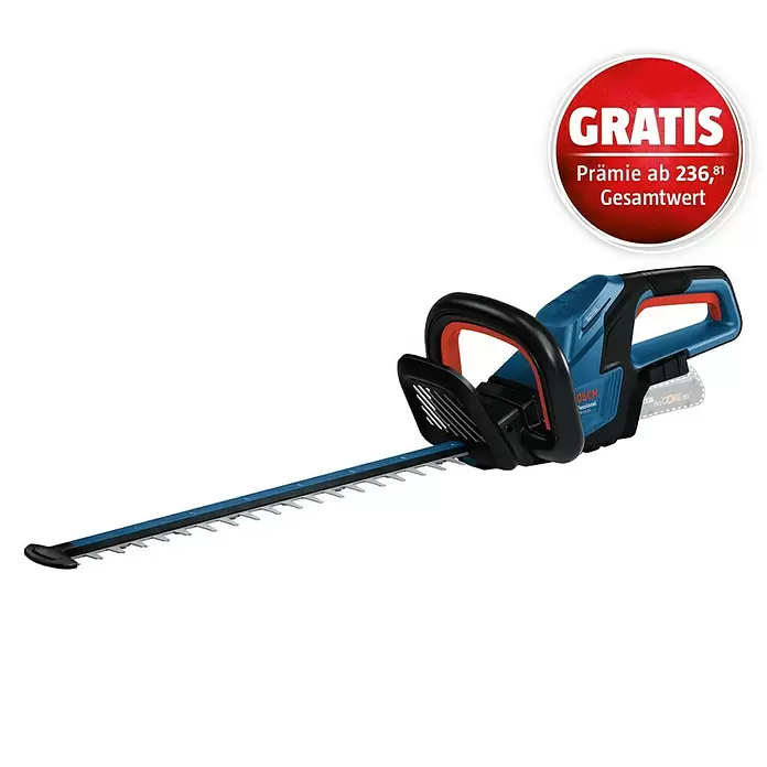 Bosch Professional AMPShare 18V Akku-Heckenschere GHE 18V-50 II18 V, Ohne Akku, Schwertlänge: 50 cm