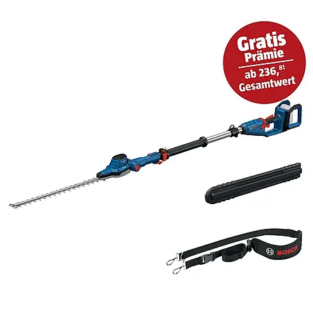 Bosch Professional AMPShare 18V Teleskop-Heckenschere GHE 18V-50 TP