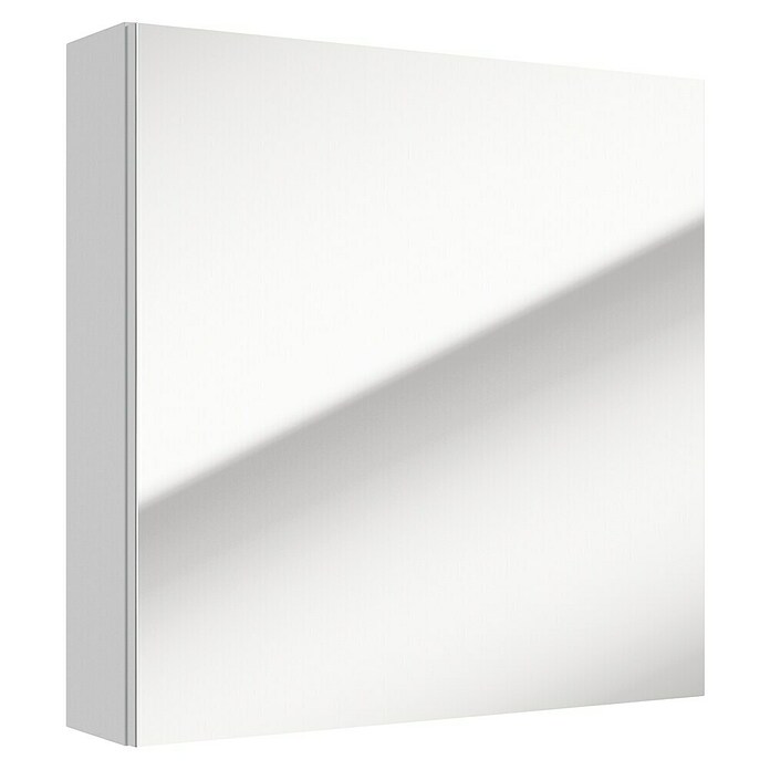 Spiegelschrank Rietti (B x H: 60 x 60 cm, Holz, Weiß) | BAUHAUS