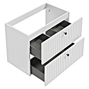 Badmöbel-Set Rietti (81 cm, Weiß, Strukturiert) | BAUHAUS