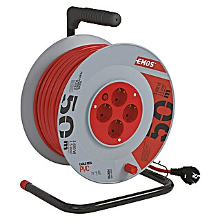 Emos Kabeltrommel (Kunststoff, 50 m, H05RR-F, IP44)