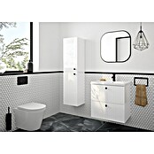 Badmöbel-Set Rietti (81 cm, Weiß, Strukturiert) | BAUHAUS